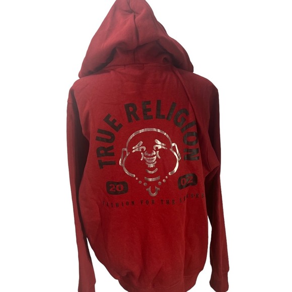 TRUE RELIGION, LARGE, ZIP UP HOODIE. NWT - Picture 9 of 11